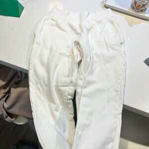 TNA - XS white sweatpants